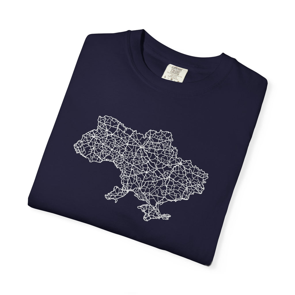 T-Shirt — "HOME Ukrain" Map Graphic Tee