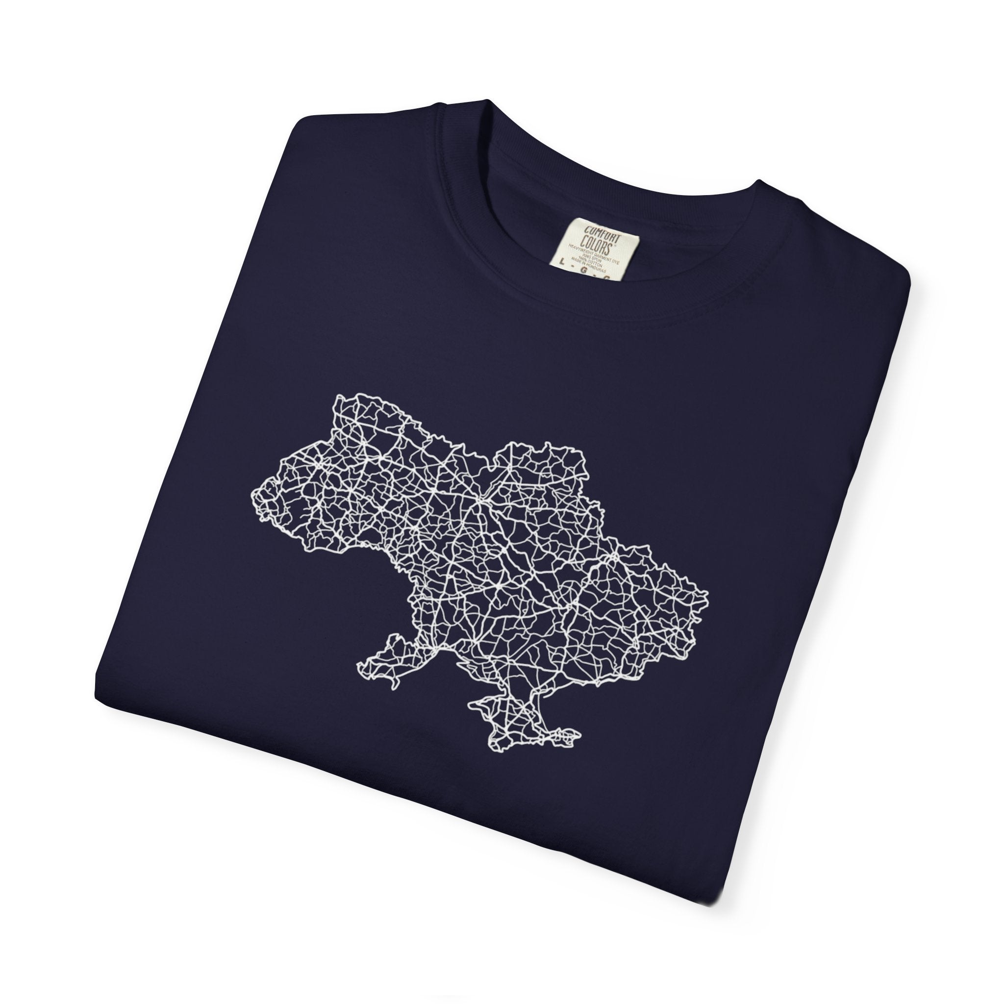 T-Shirt — "HOME Ukrain" Map Graphic Tee