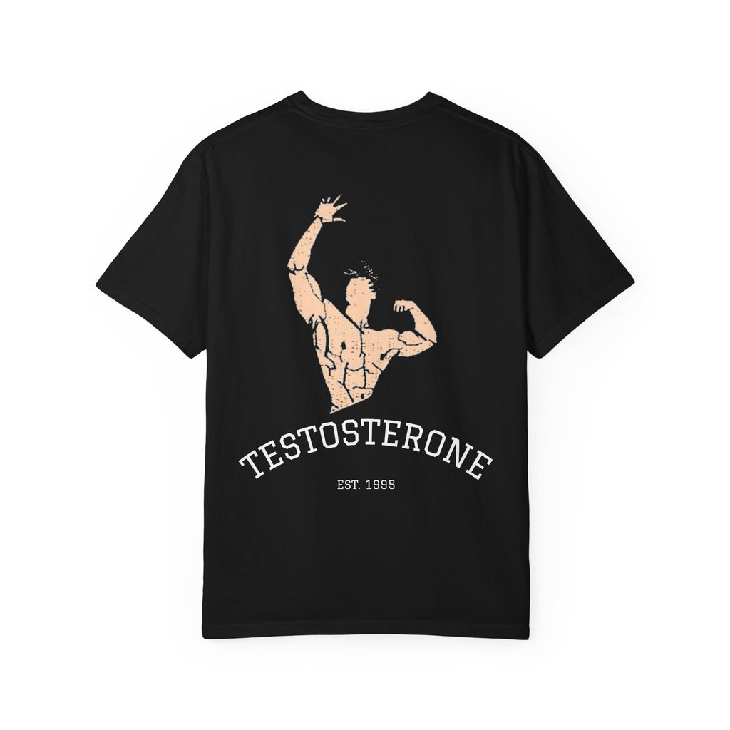 Fitness T-Shirt — "You Can Do It" / Testosterone Graphic Gym Tee