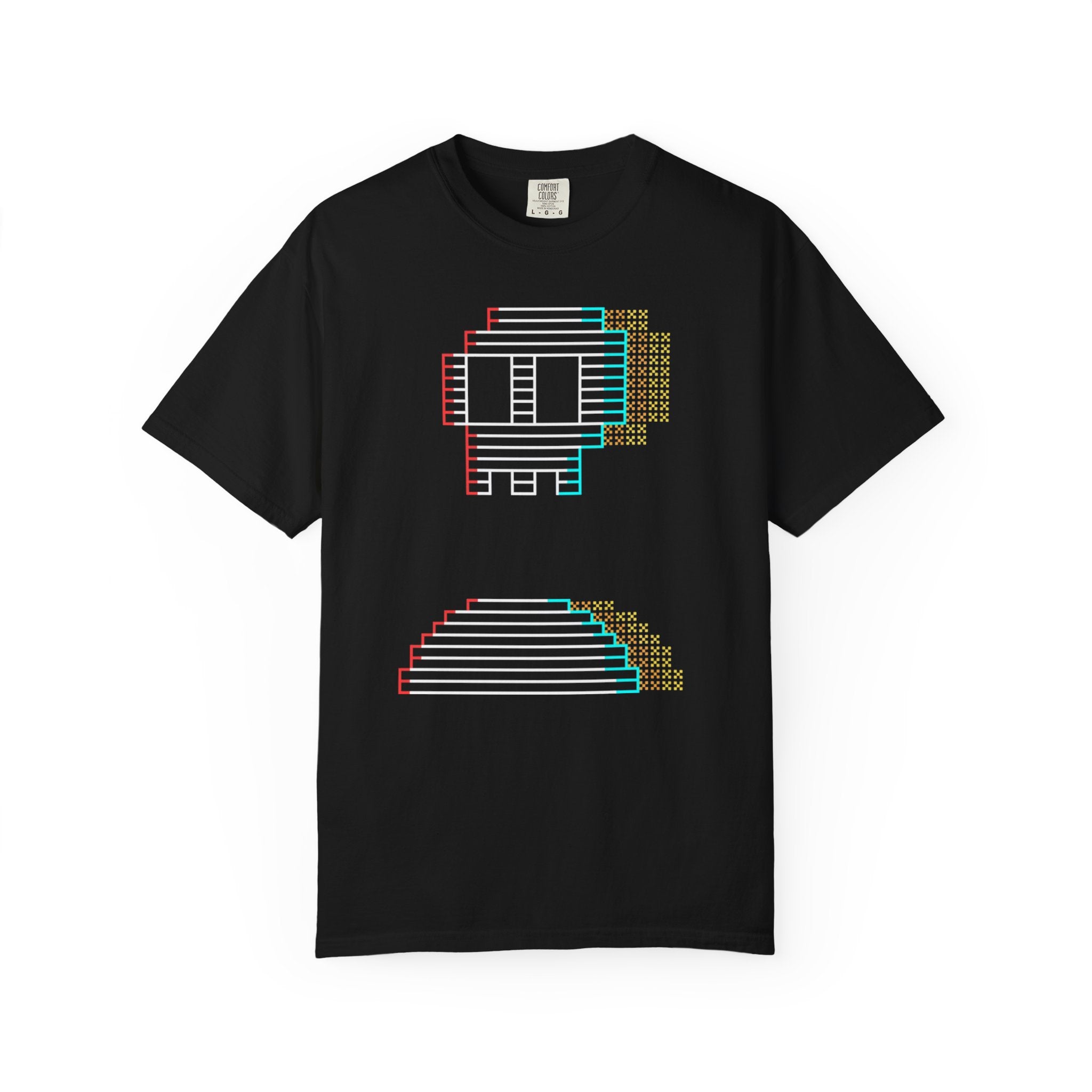 Retro Pixel Robot T-Shirt — Vintage 8-Bit Gamer Tee