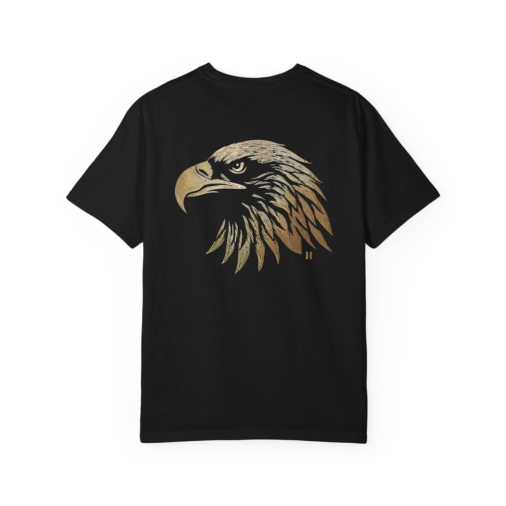 Eagle Head Graphic T-Shirt — Patriotic Vintage Bird Tee