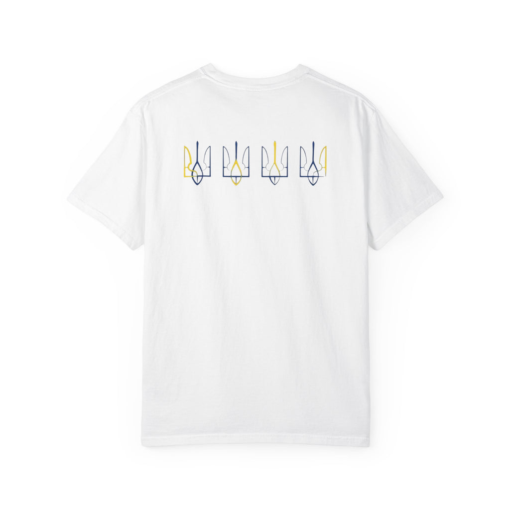 Ukraine Flag Map T-Shirt — Support Ukrainian Pride Tee