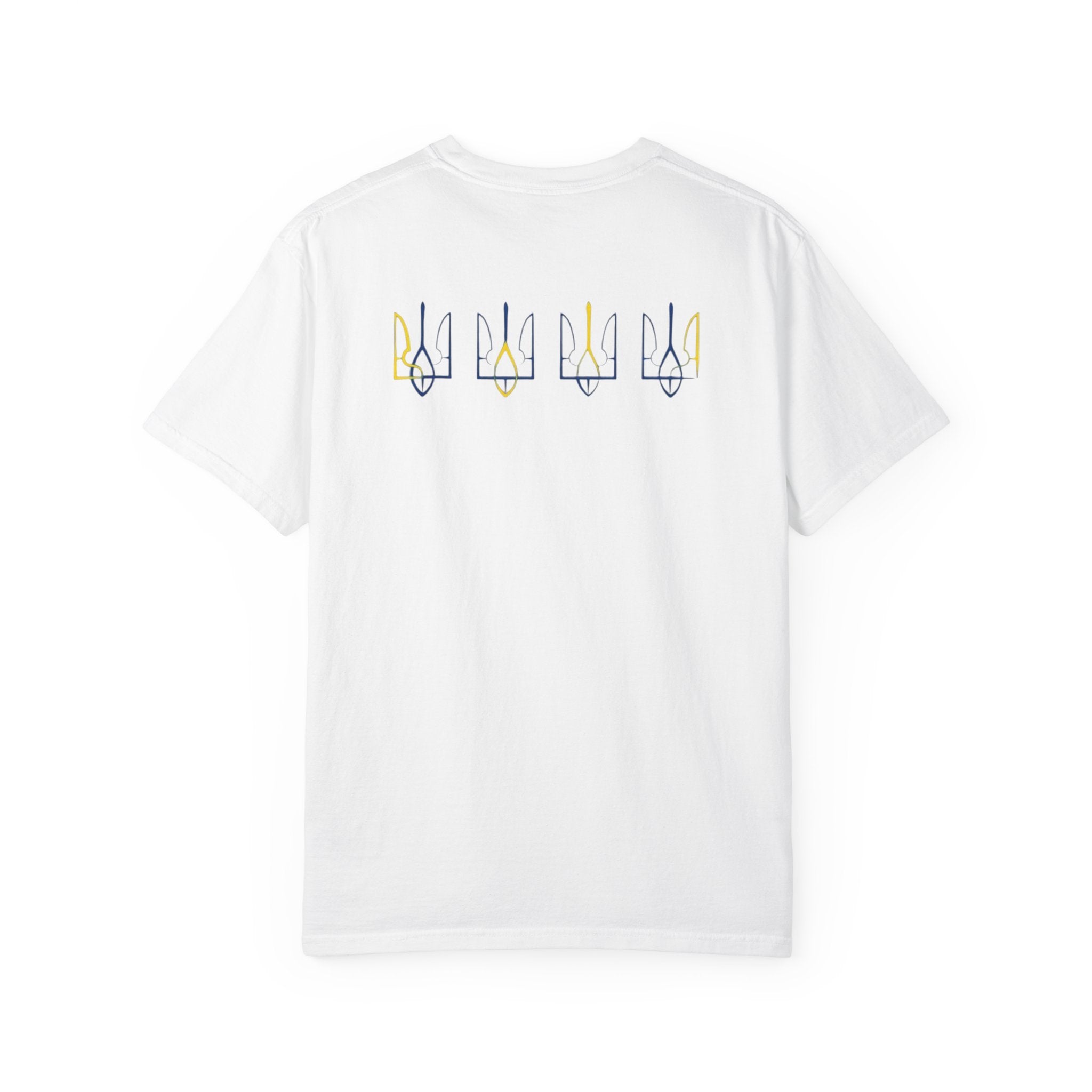 Ukraine Flag Map T-Shirt — Support Ukrainian Pride Tee