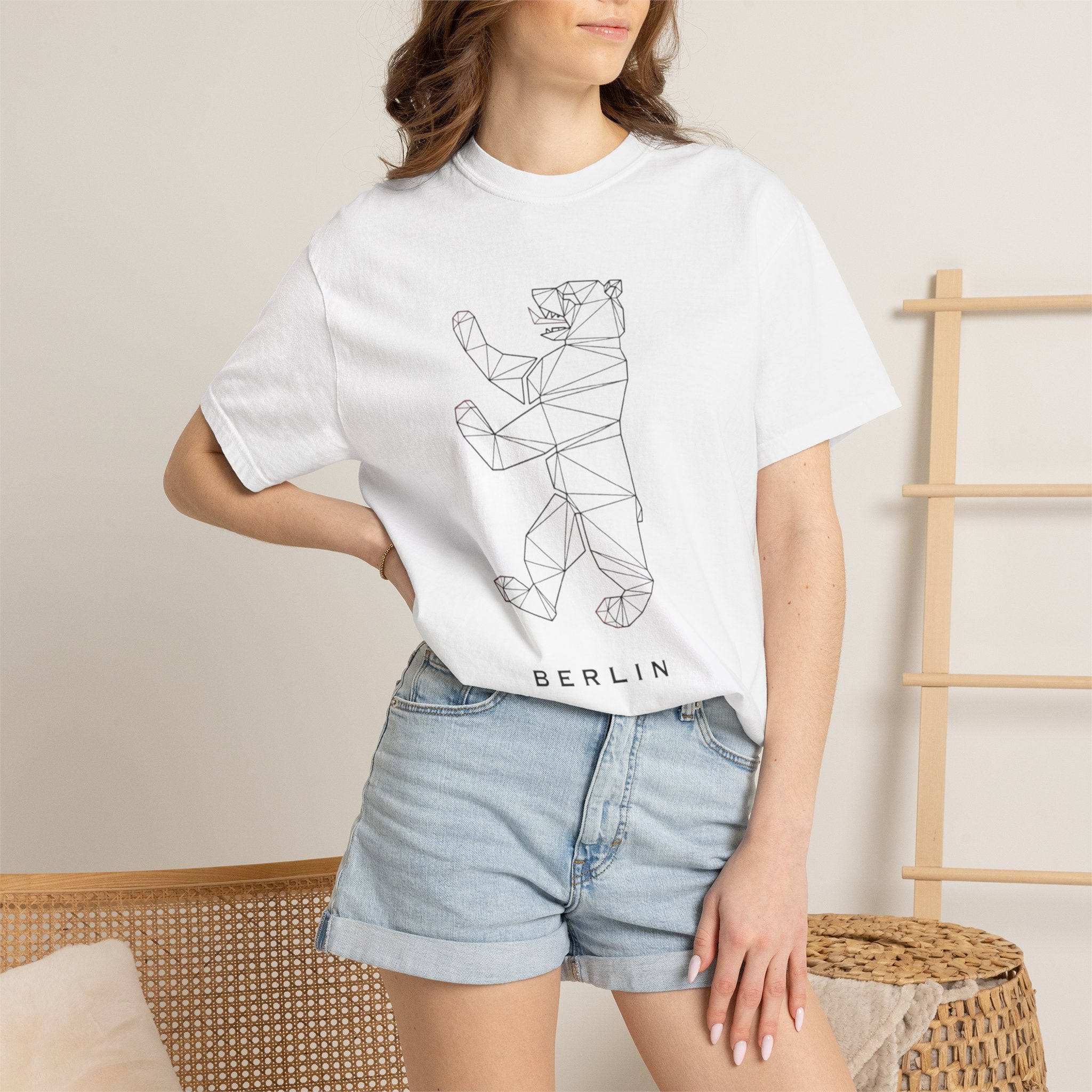 Berlin Geometric Bear T-Shirt