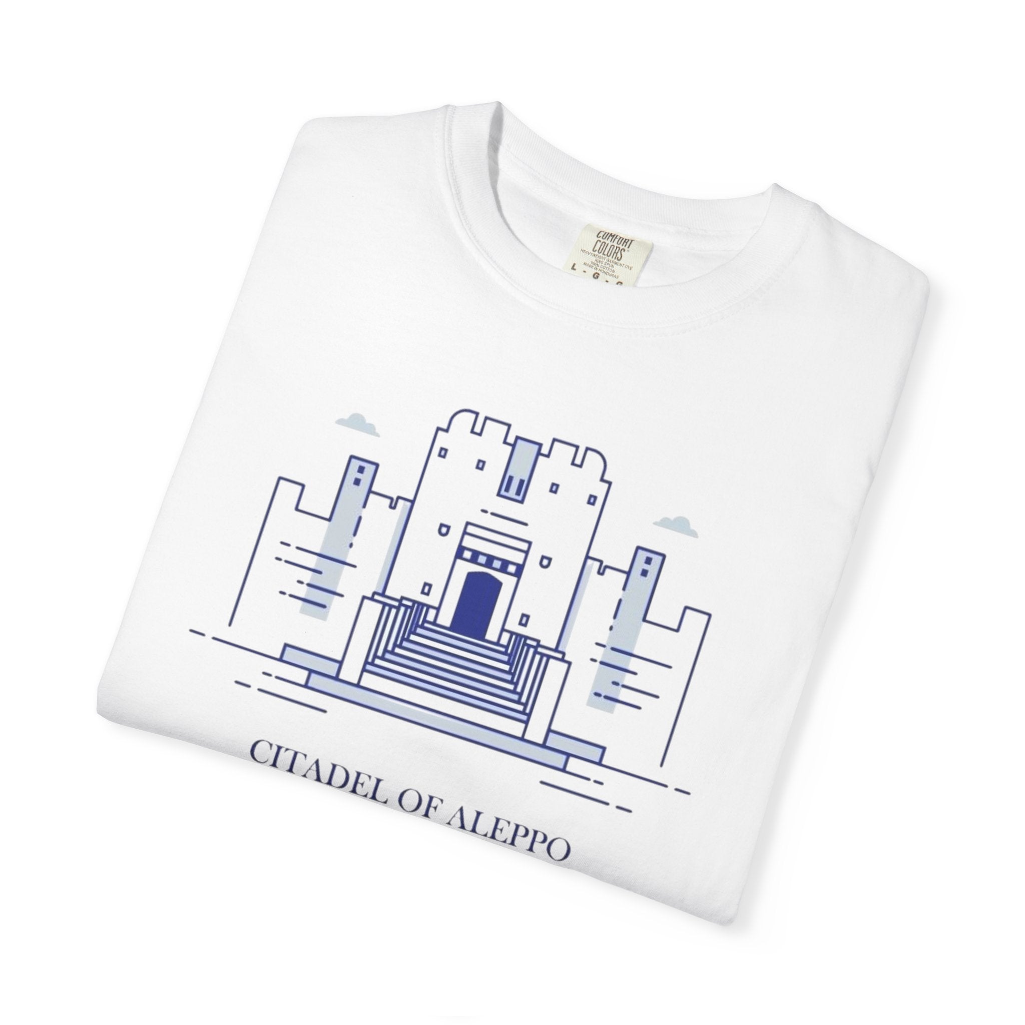 Citadel of Aleppo T-Shirt — Architectural Landmark Graphic Tee