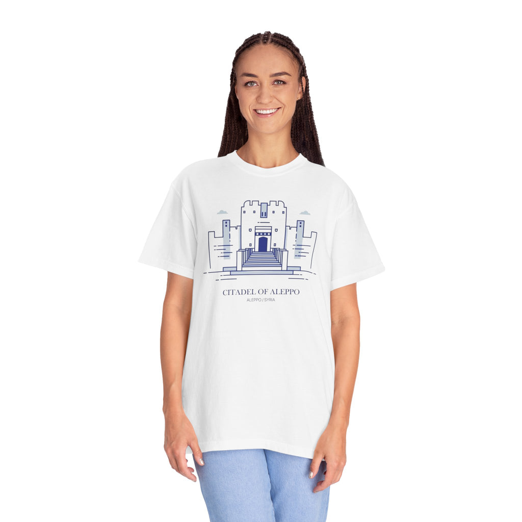 Citadel of Aleppo T-Shirt — Architectural Landmark Graphic Tee