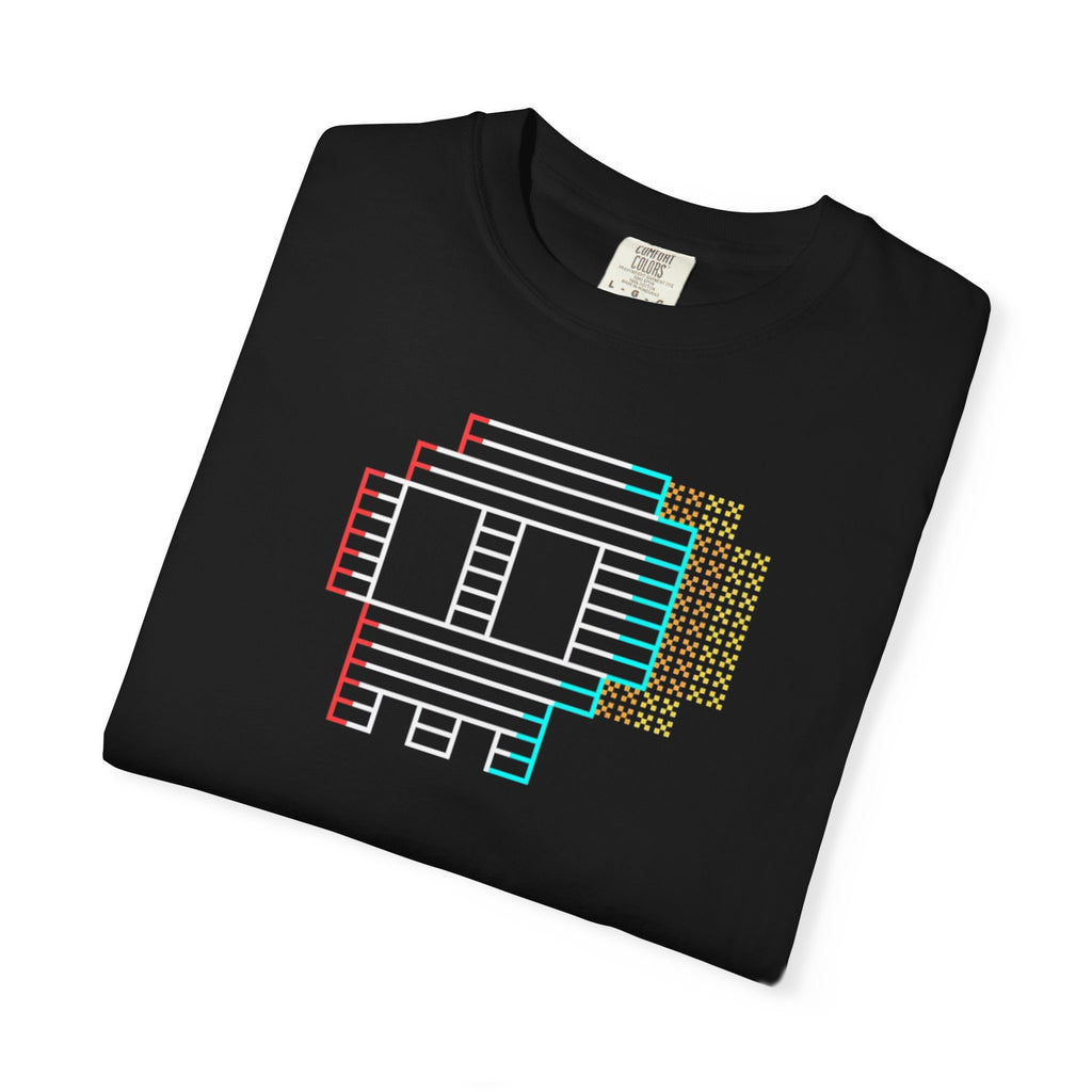 Retro Pixel Robot T-Shirt — Vintage 8-Bit Gamer Tee