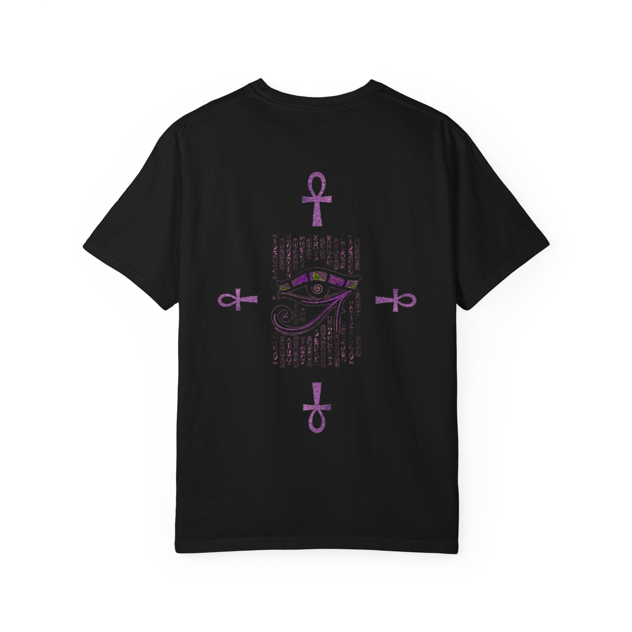 Egyptian Eye T-Shirt — Horus Eye & Ankh Mythology Graphic Tee
