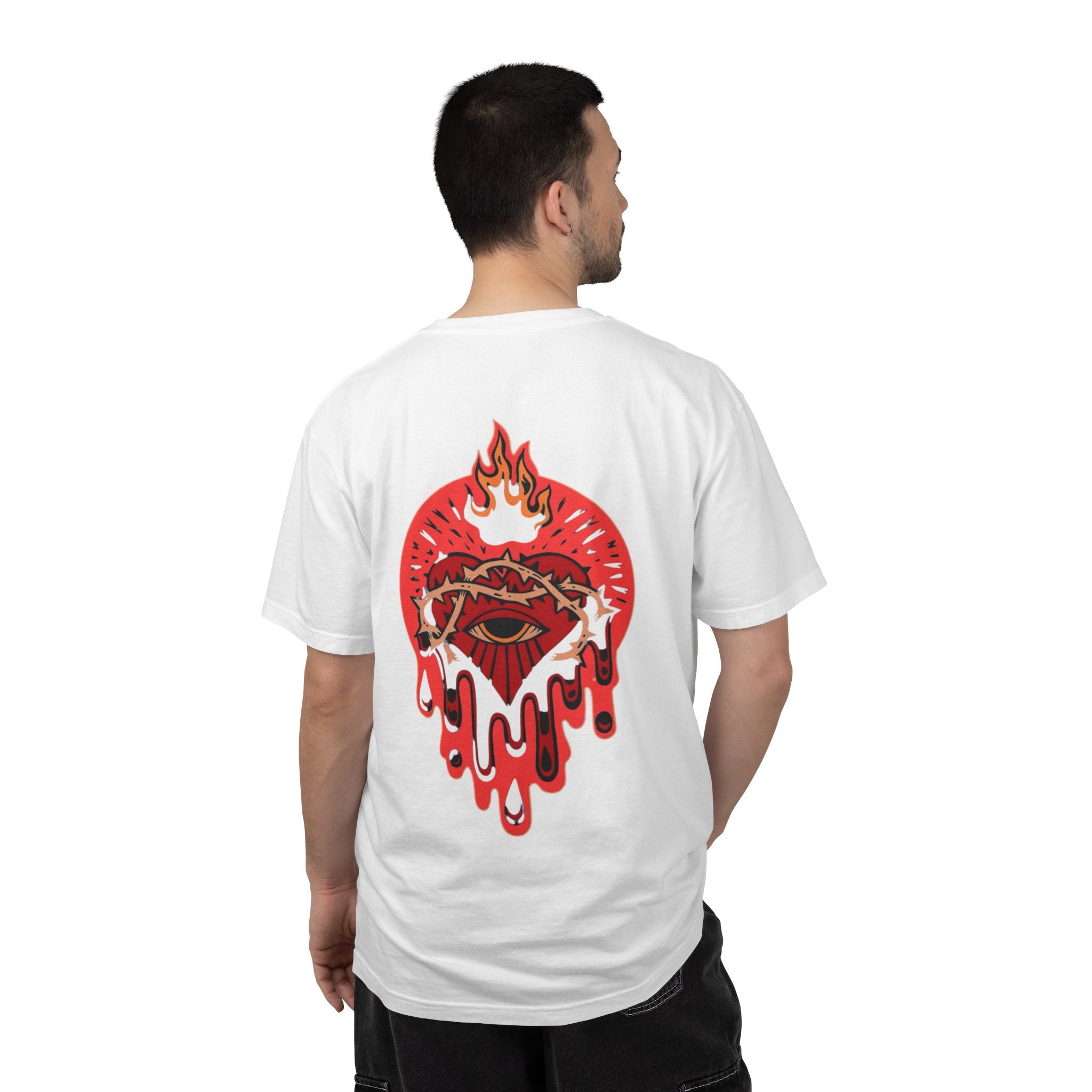 Graphic T-Shirt — Psychedelic Eye & Lightning Brain Tee