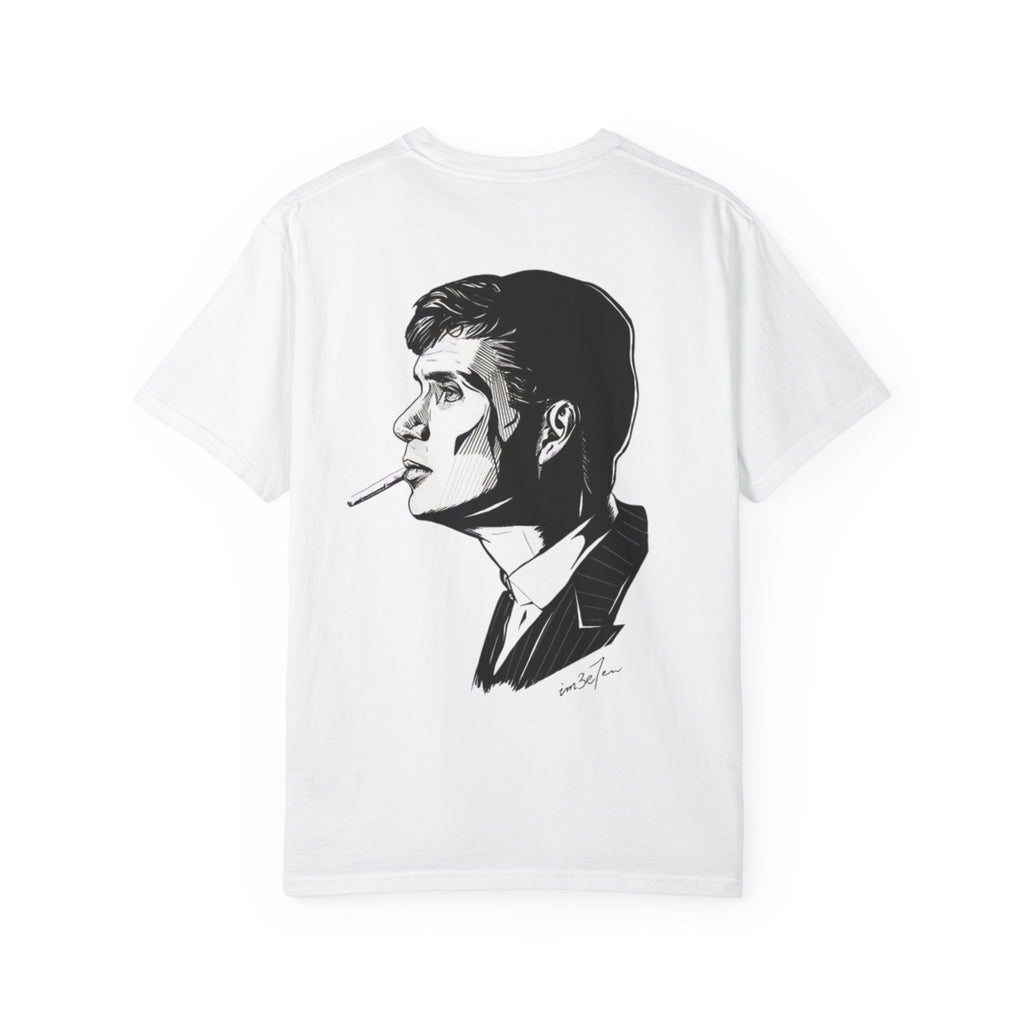 Men's Peaky Blinders Inspired Graphic T-Shirt — Vintage Tommy Shelby Portrait