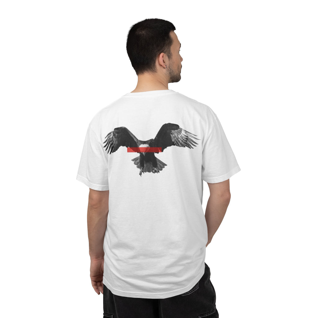 Eagle Graphic T‑Shirt — Majestic Black Eagle Head & Spreading Wings Tee