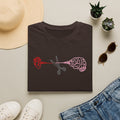 Heart and Brain Scissors T-Shirt | Heart vs Brain Illustration
