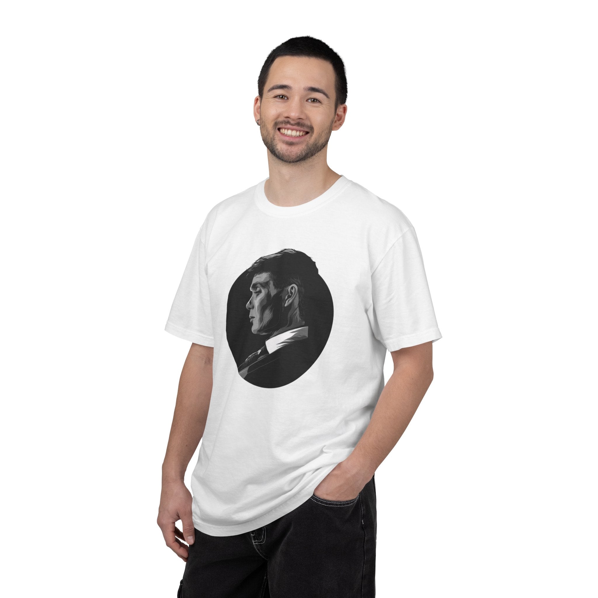 Men's Peaky Blinders Inspired Graphic T-Shirt — Vintage Tommy Shelby Portrait