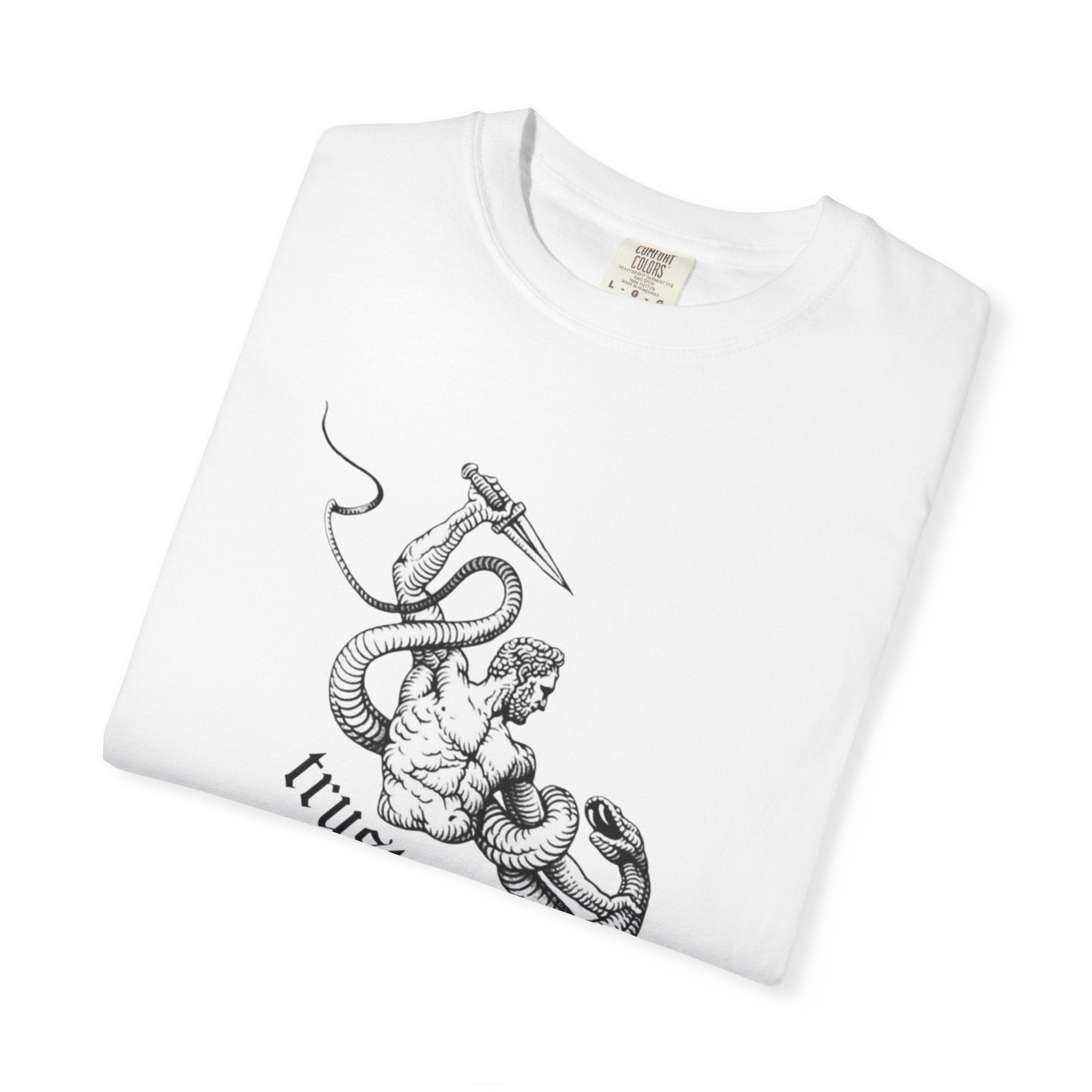 Trust No One T-Shirt — Snake & Dagger Graphic Tee