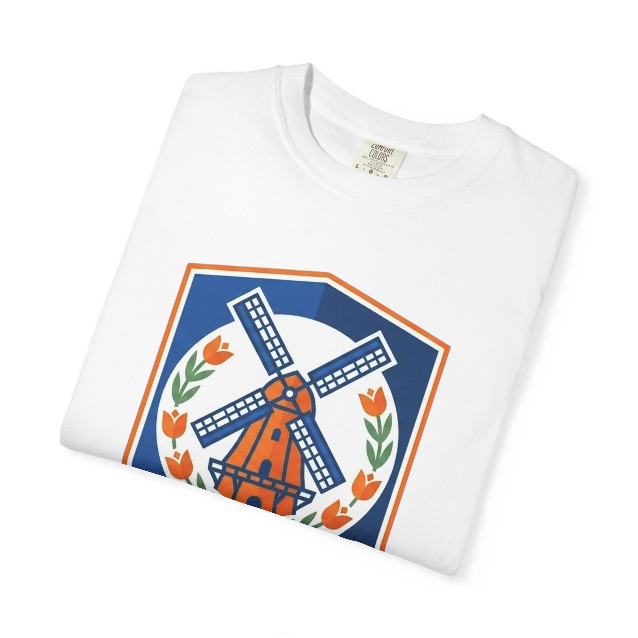 Nederland Windmill Crest T‑Shirt — Dutch Heritage Tee