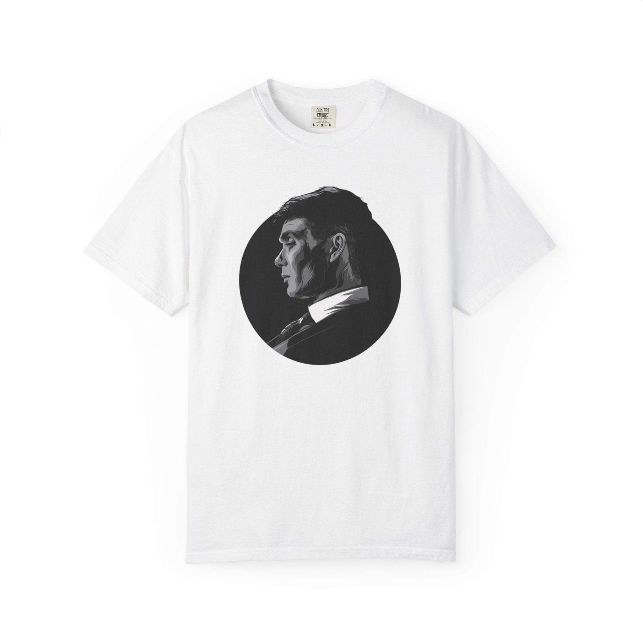 Men's Peaky Blinders Inspired Graphic T-Shirt — Vintage Tommy Shelby Portrait
