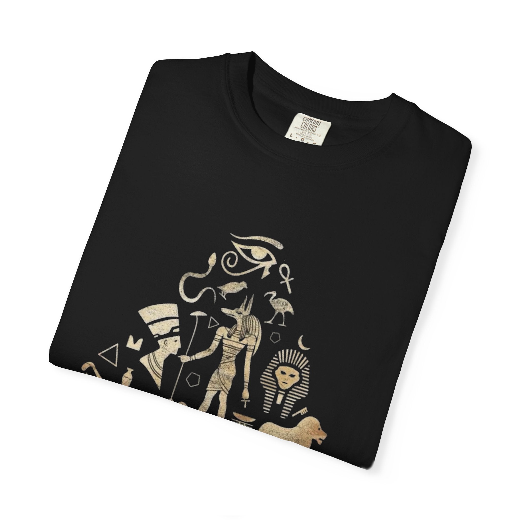 Egyptian Eye T-Shirt — Horus Eye & Ankh Mythology Graphic Tee