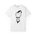 Skull Bandage Graphic T-Shirt — Minimal Monochrome Skull Tee