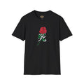 Rose Graphic T-Shirt with Japanese Kanji