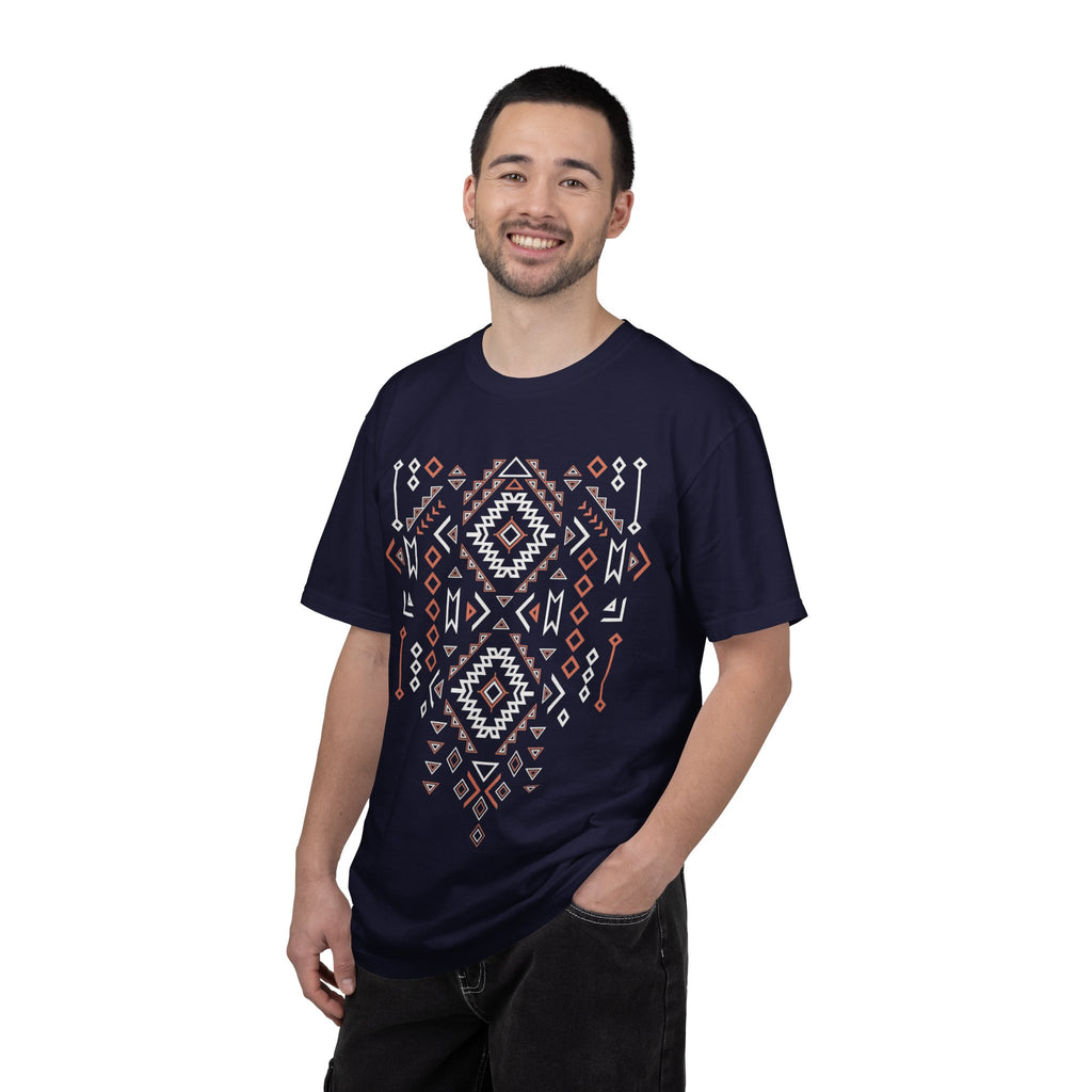 Aztec Geometric Tee — Southwestern Tribal Pattern T-Shirt