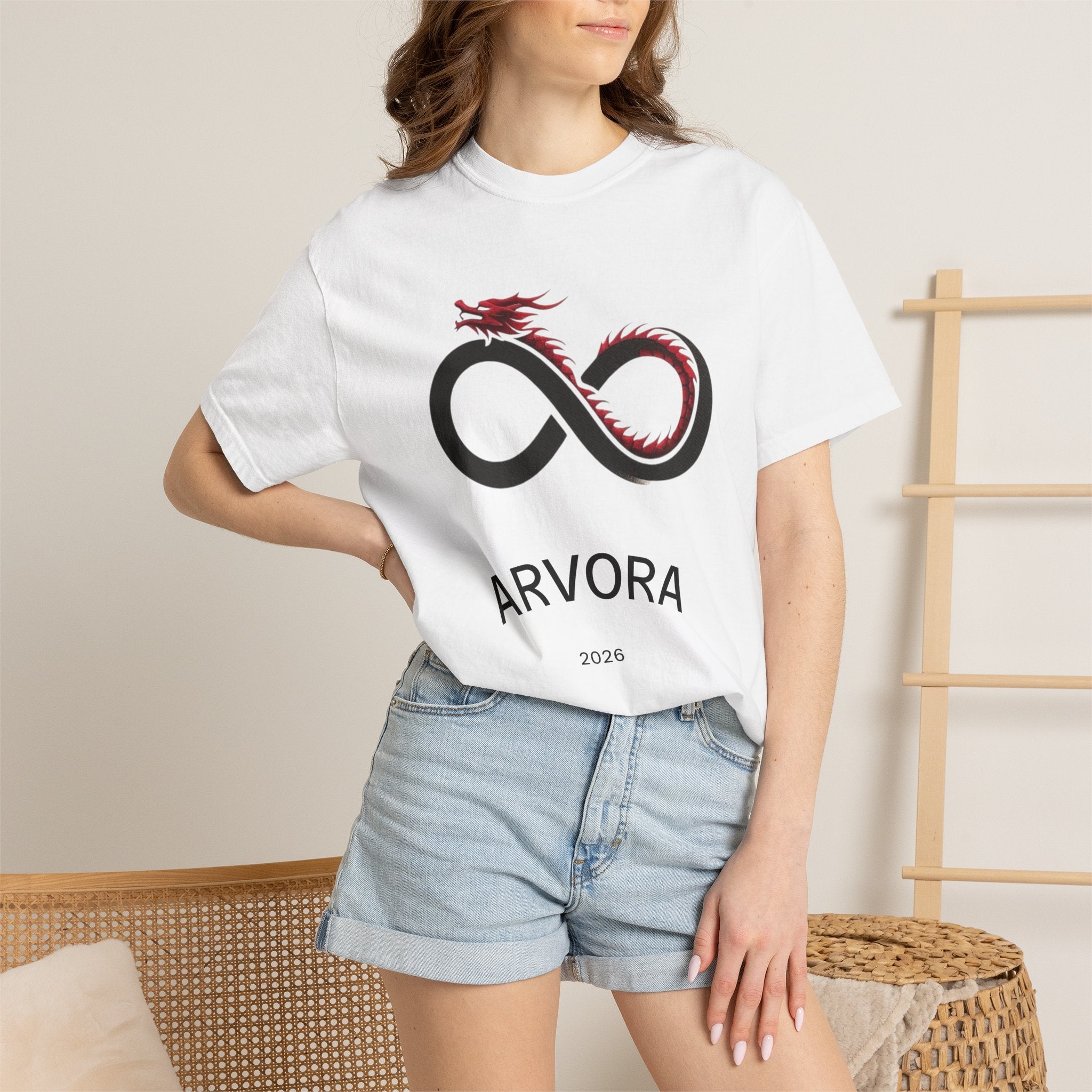Dragon Infinity T‑Shirt — ARVORA 2026 Graphic Tee