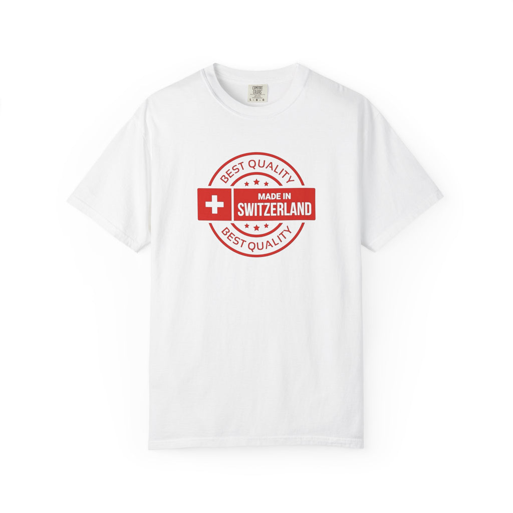 Made in Switzerland T-Shirt – Swiss Quality Graphic Tee