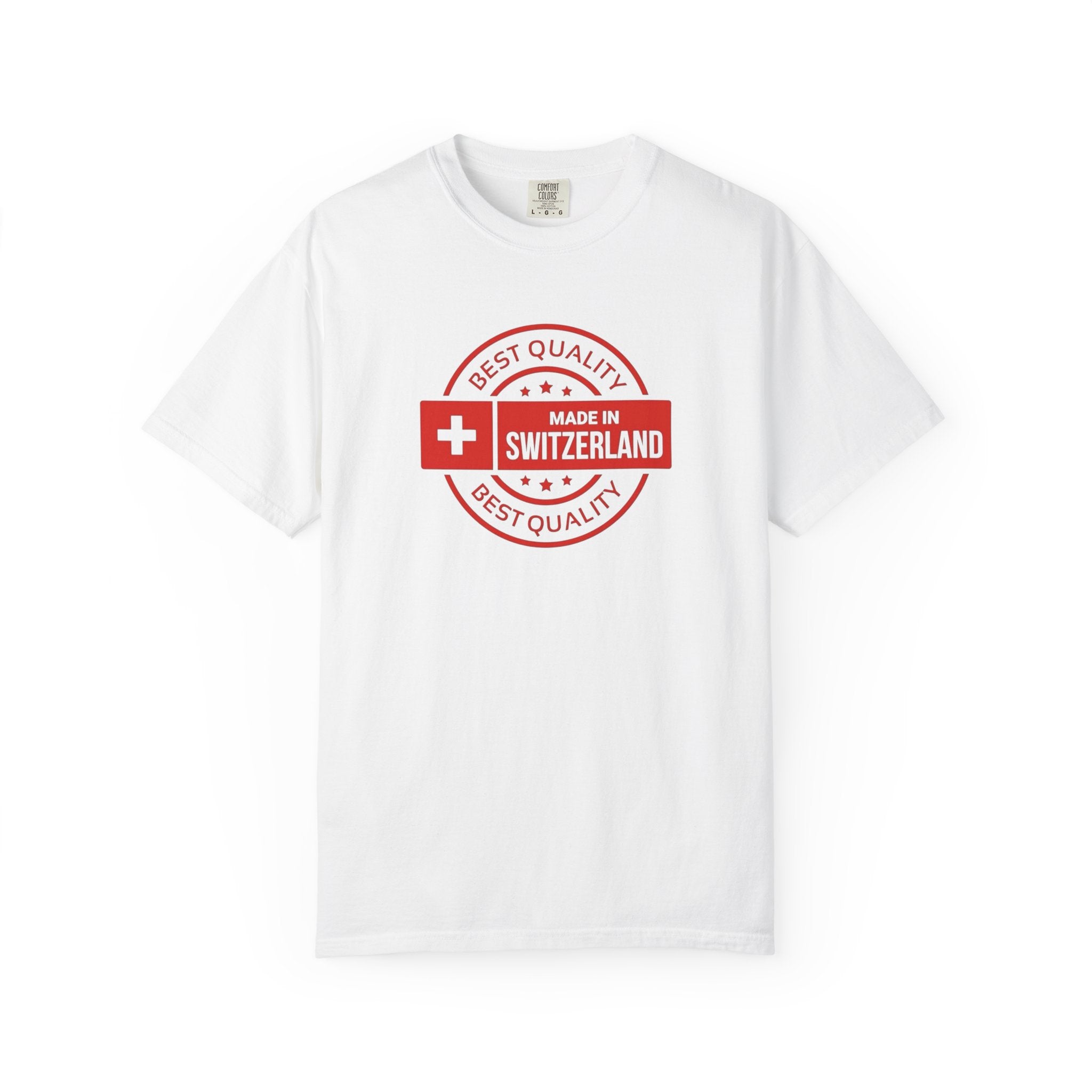 Made in Switzerland T-Shirt – Swiss Quality Graphic Tee
