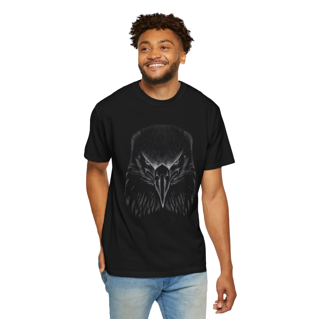 Eagle Head Graphic T-Shirt — Patriotic Vintage Bird Tee