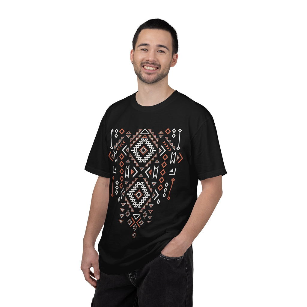 Aztec Geometric Tee — Southwestern Tribal Pattern T-Shirt