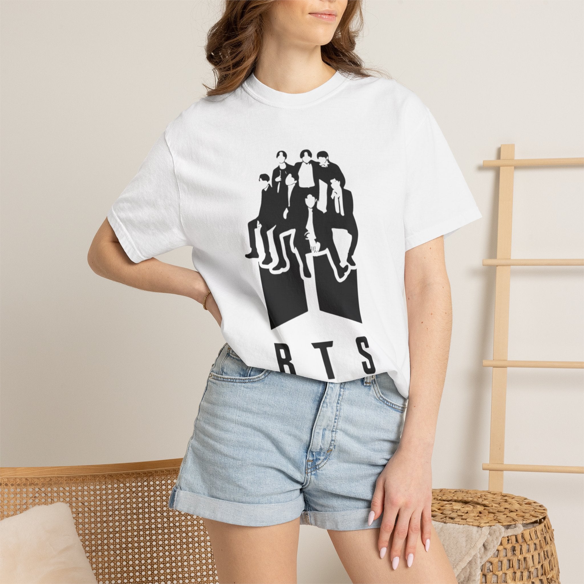BTS Logo Silhouette T-Shirt