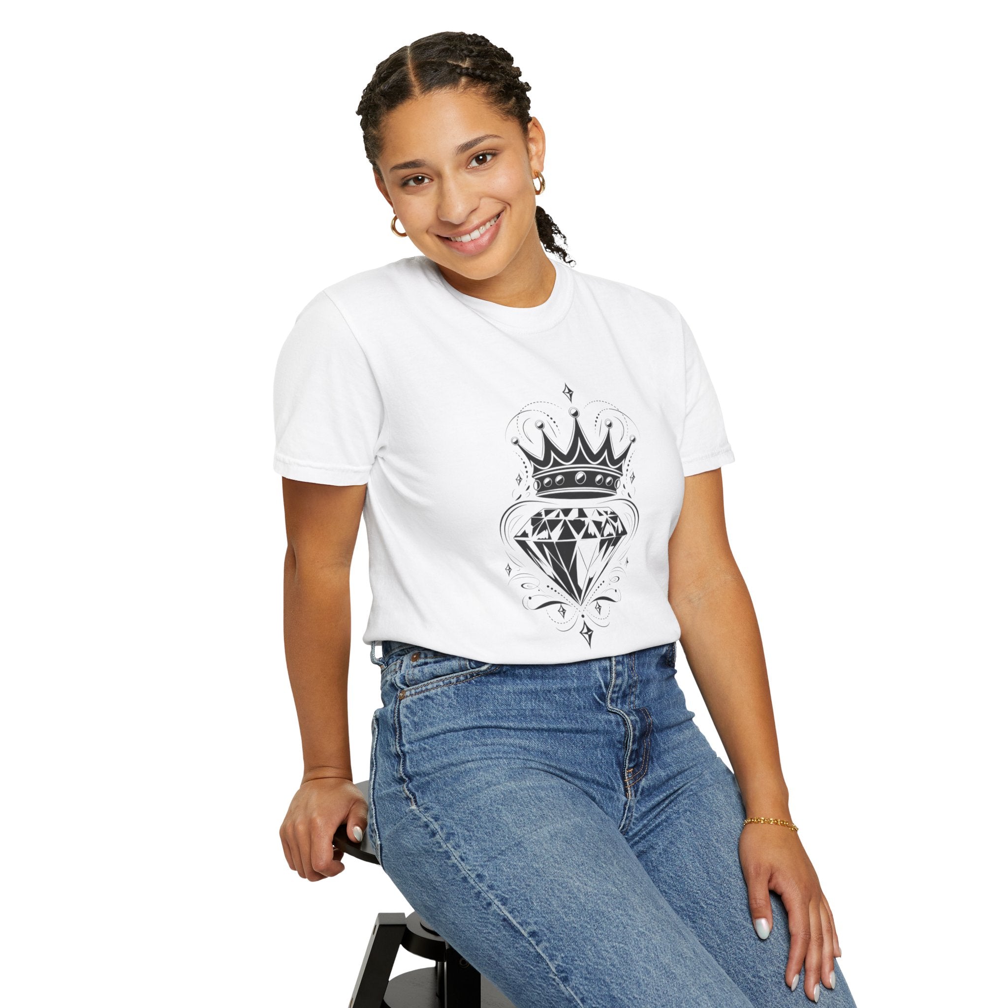 Crowned Diamond Graphic T-Shirt
