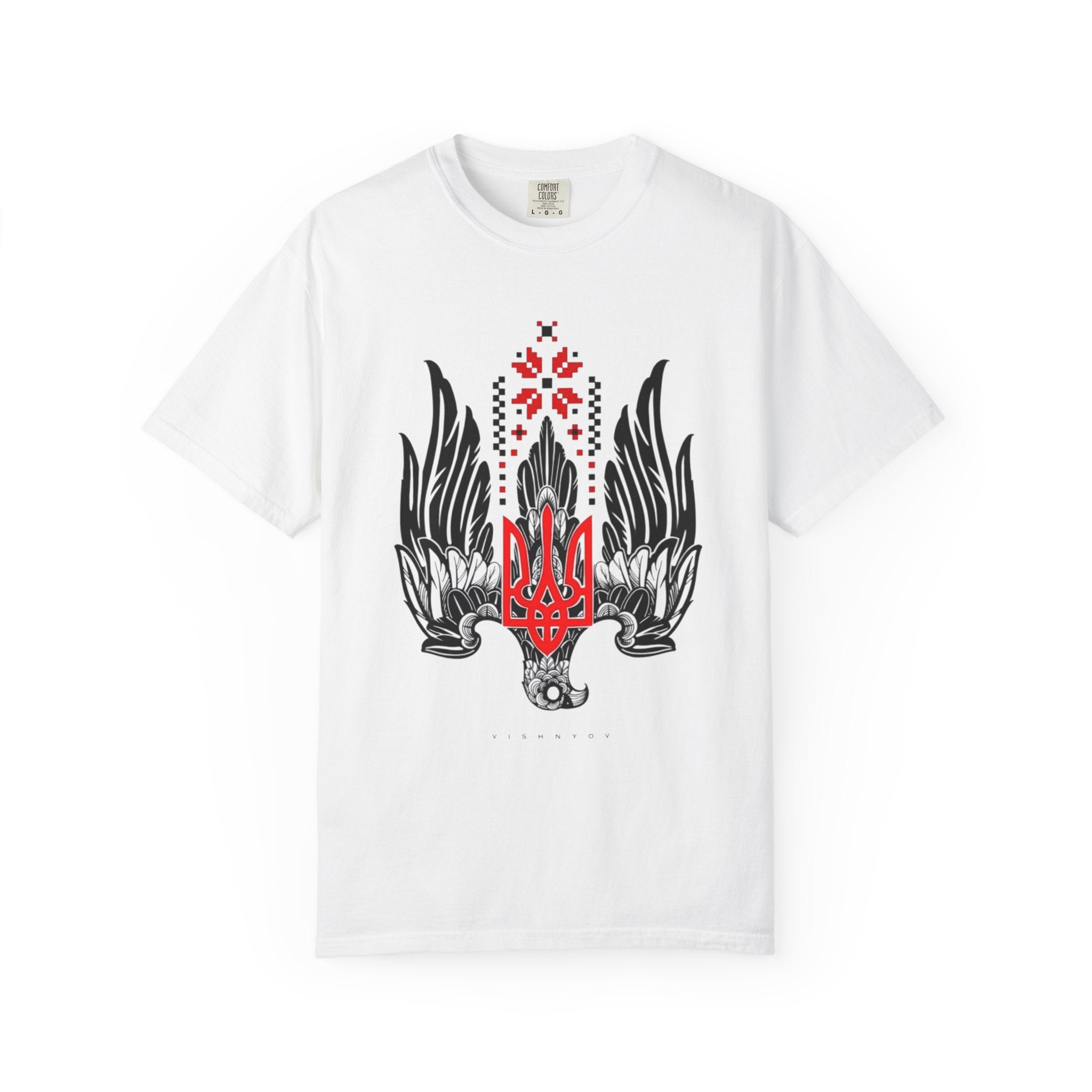Trident Eagle T-Shirt — Ukrainian Tryzub Graphic Tee