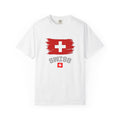 Swiss Flag T-Shirt — Swiss Crest Graphic Tee
