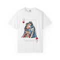 T-Shirt — King & Queen Playing Card 'Queen of My Heart' Romantic Graphic Tee