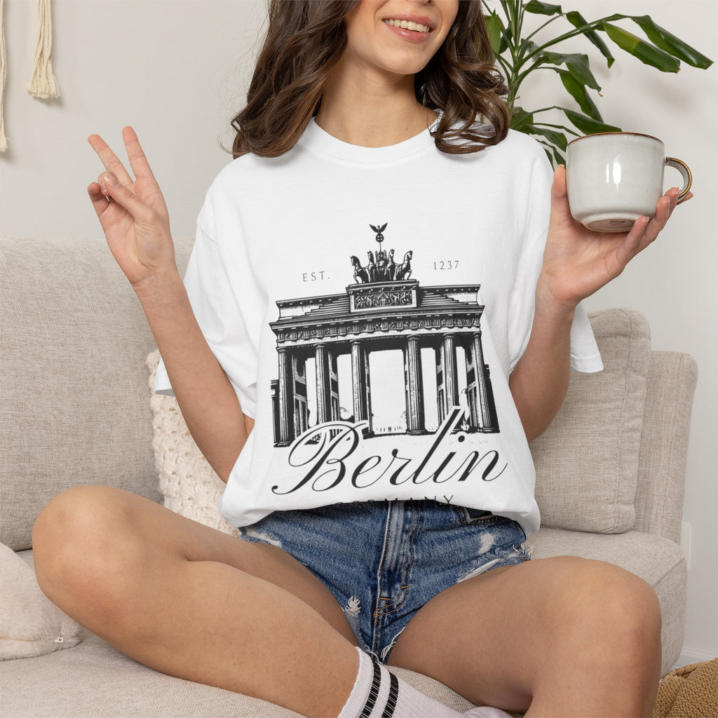 Berlin Brandenburg Gate T-Shirt — Vintage Travel Tee