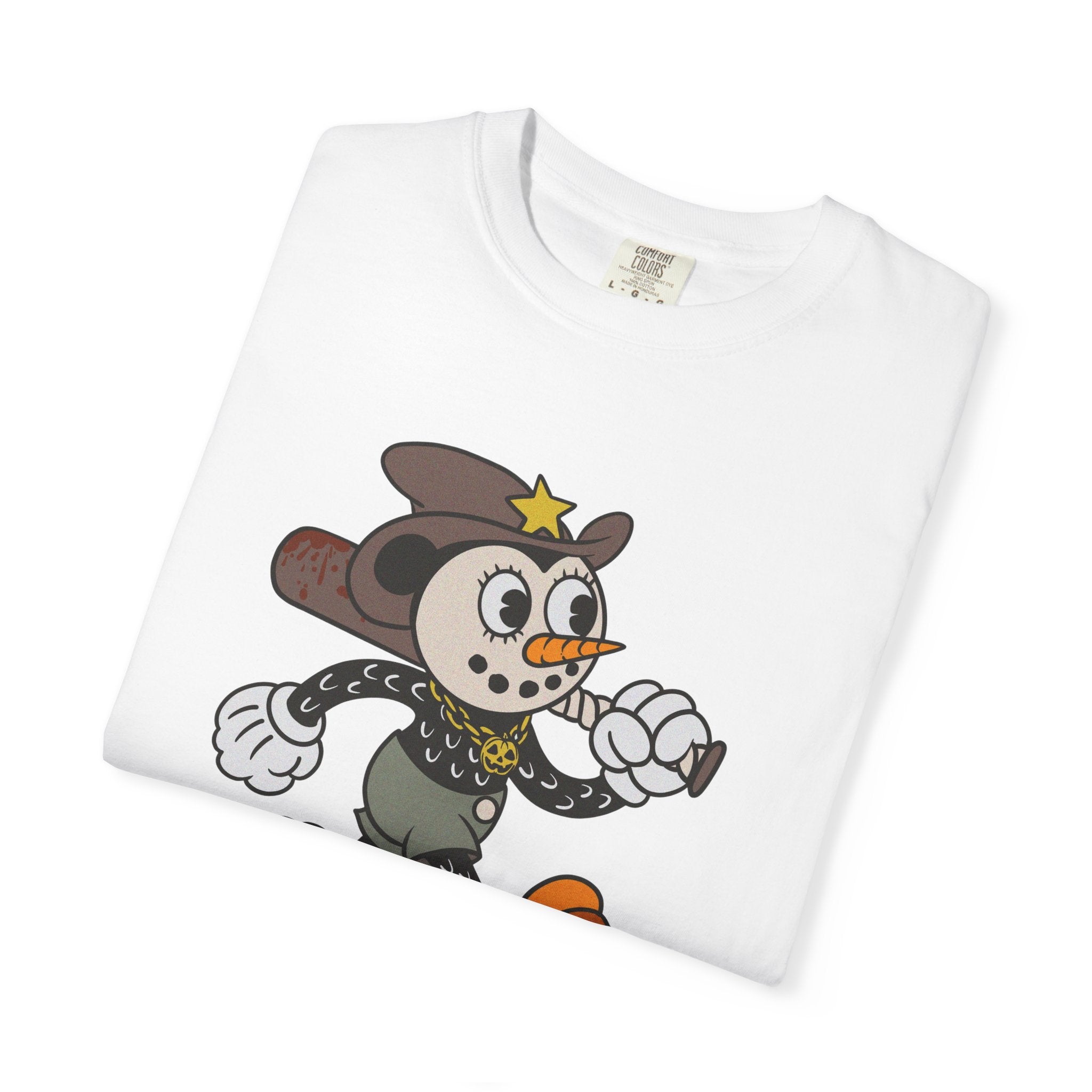 Vintage Cartoon Police Mouse T-shirt | Retro Character Tee