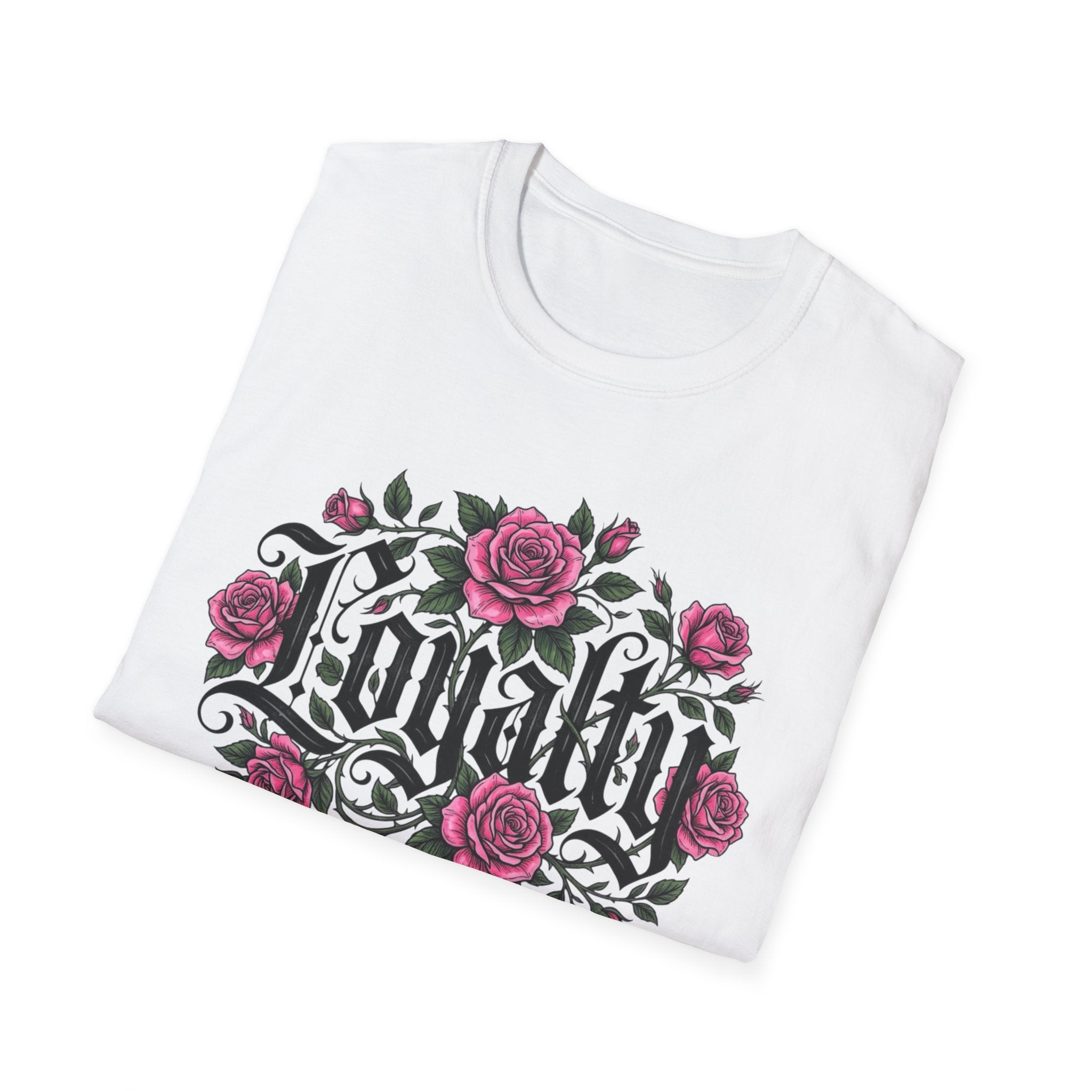 Loyalty Rose T-Shirt — True Heart Floral Gothic Tee