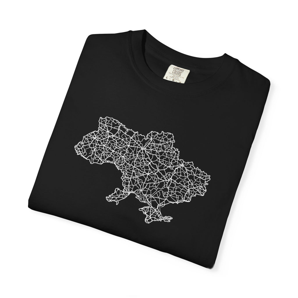 T-Shirt — "HOME Ukrain" Map Graphic Tee