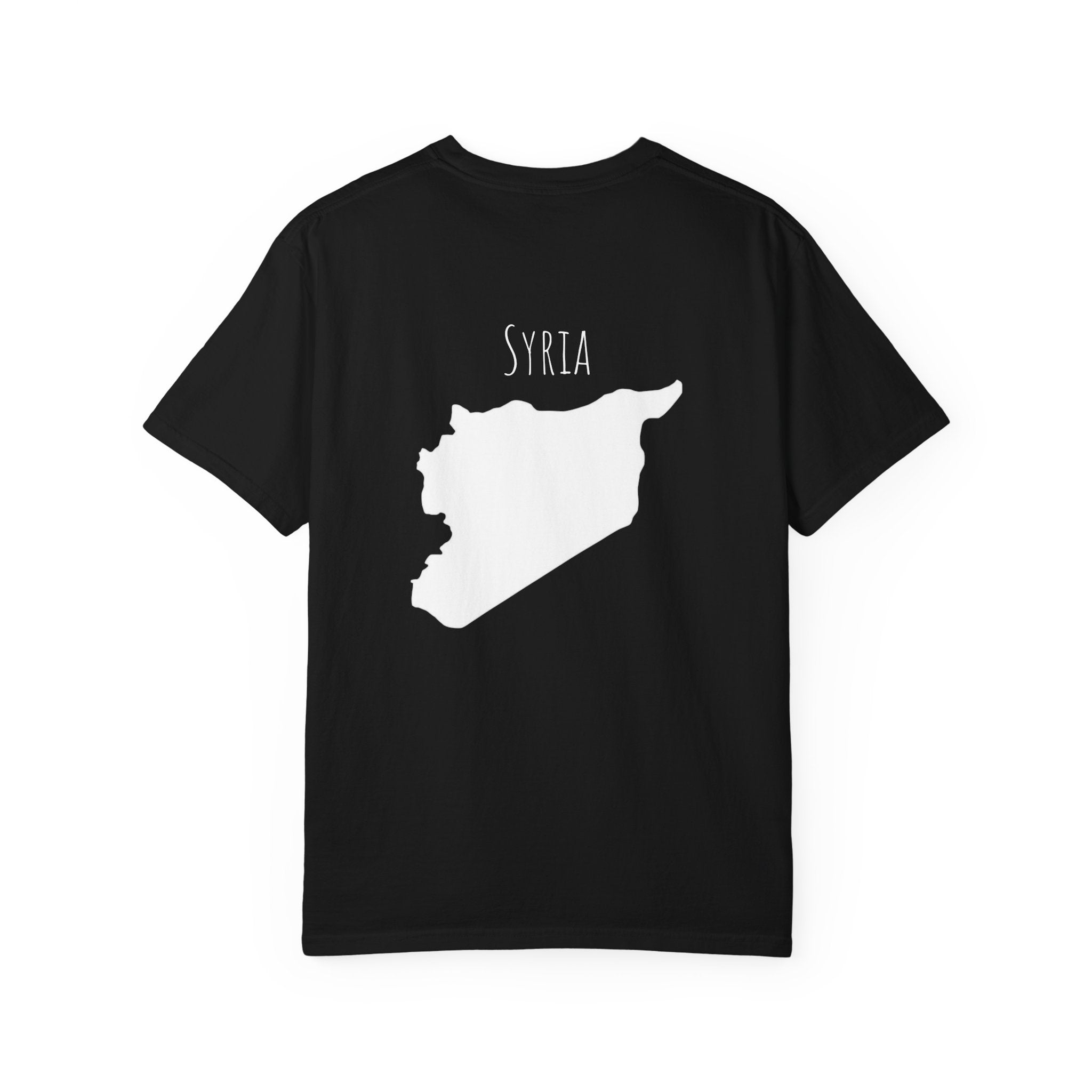 Syria Outline T-Shirt — Minimal Map Tee