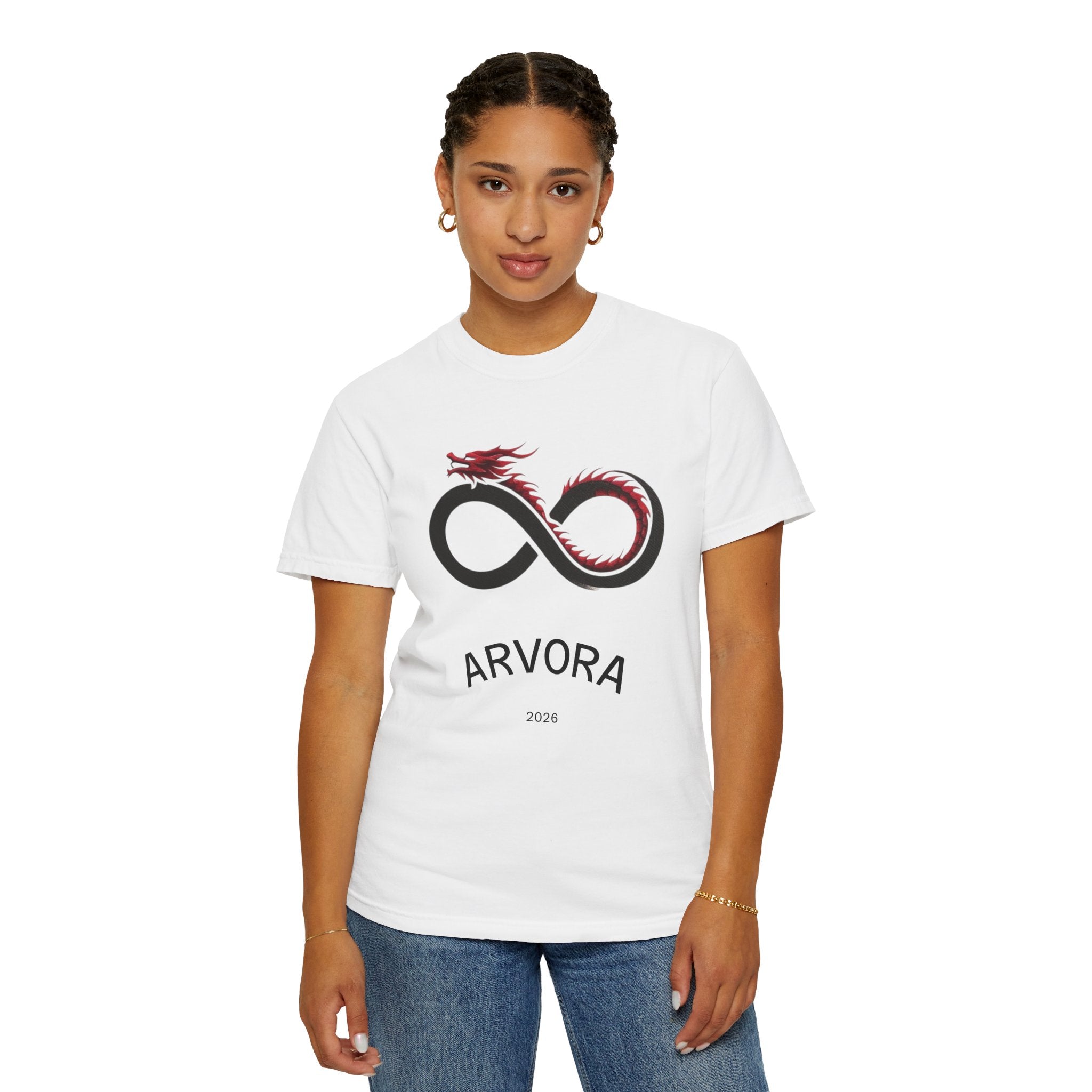 Dragon Infinity T‑Shirt — ARVORA 2026 Graphic Tee