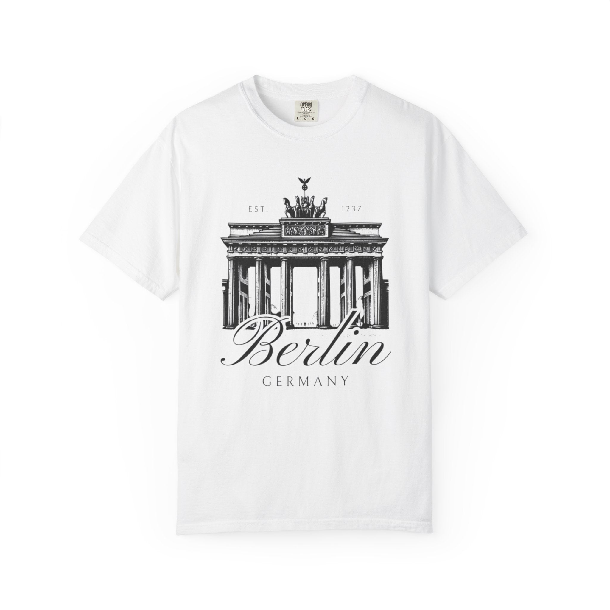 Berlin Brandenburg Gate T-Shirt — Vintage Travel Tee
