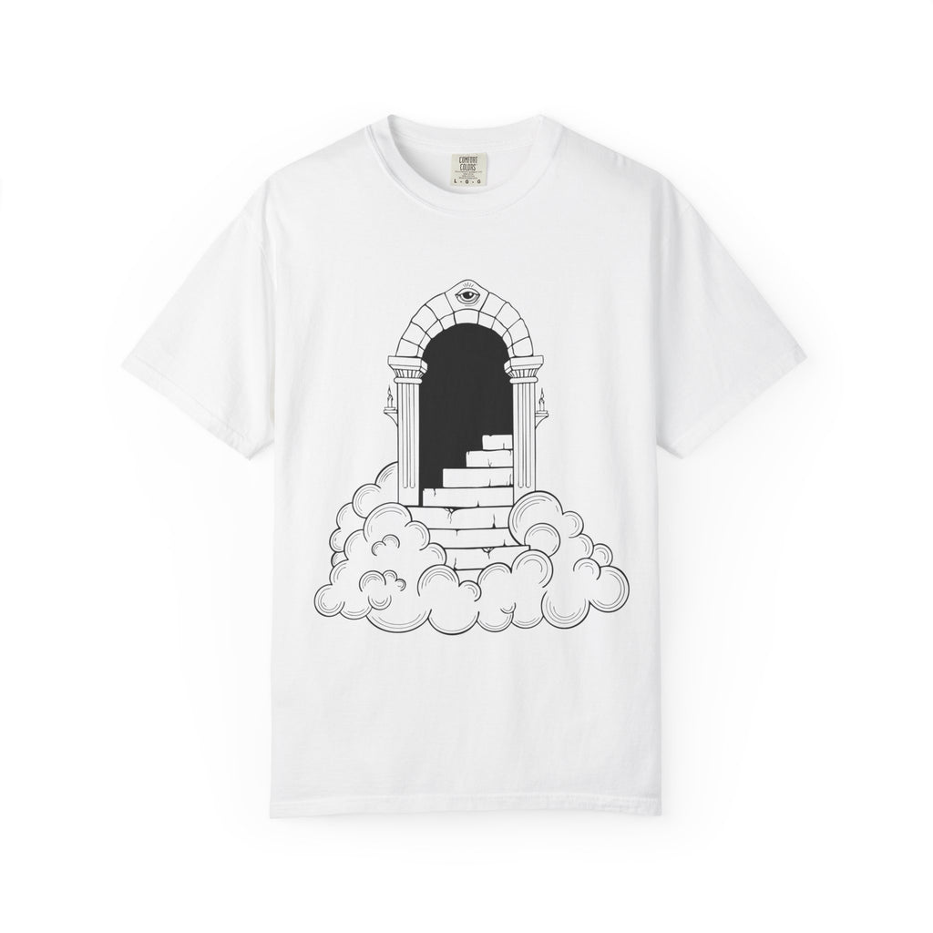 T-Shirt - Stairway to the Clouds Archway Illustration