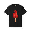 Find Your Fire T‑Shirt — Matchstick Flame Graphic Tee