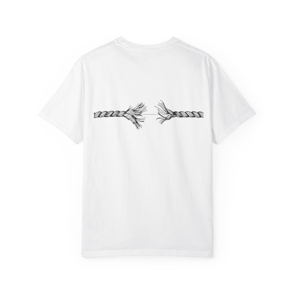 Graphic T-Shirt — Red Devil & Serpent Illustration Tee