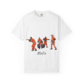 Mafia Heist Crew T-Shirt — Graphic Crew in Orange Jumpsuits