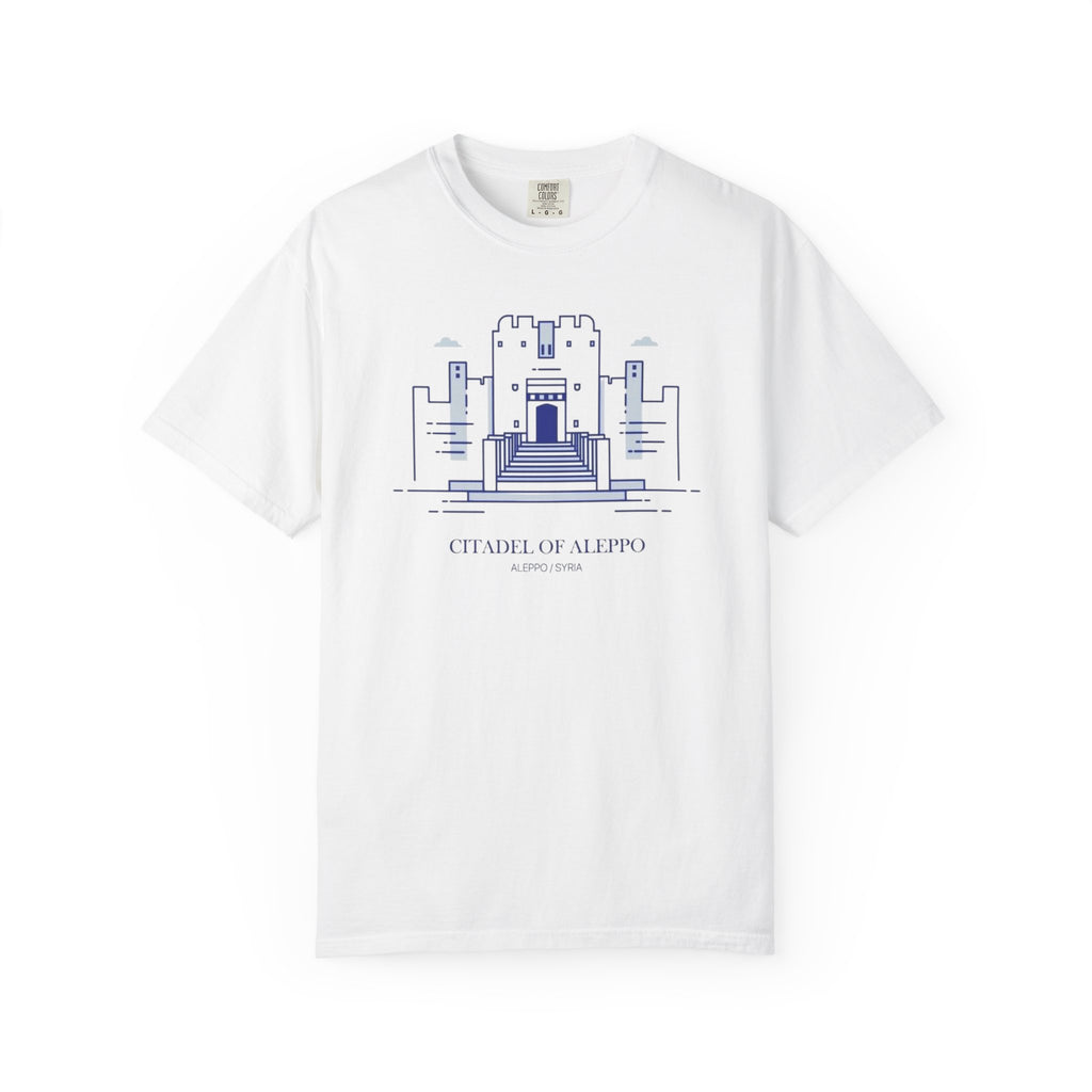 Citadel of Aleppo T-Shirt — Architectural Landmark Graphic Tee