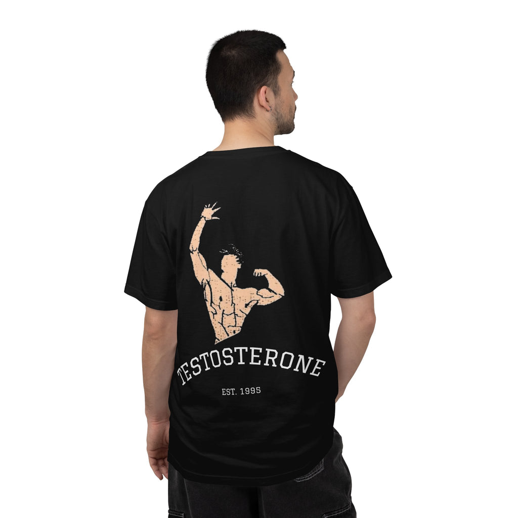 Fitness T-Shirt — "You Can Do It" / Testosterone Graphic Gym Tee