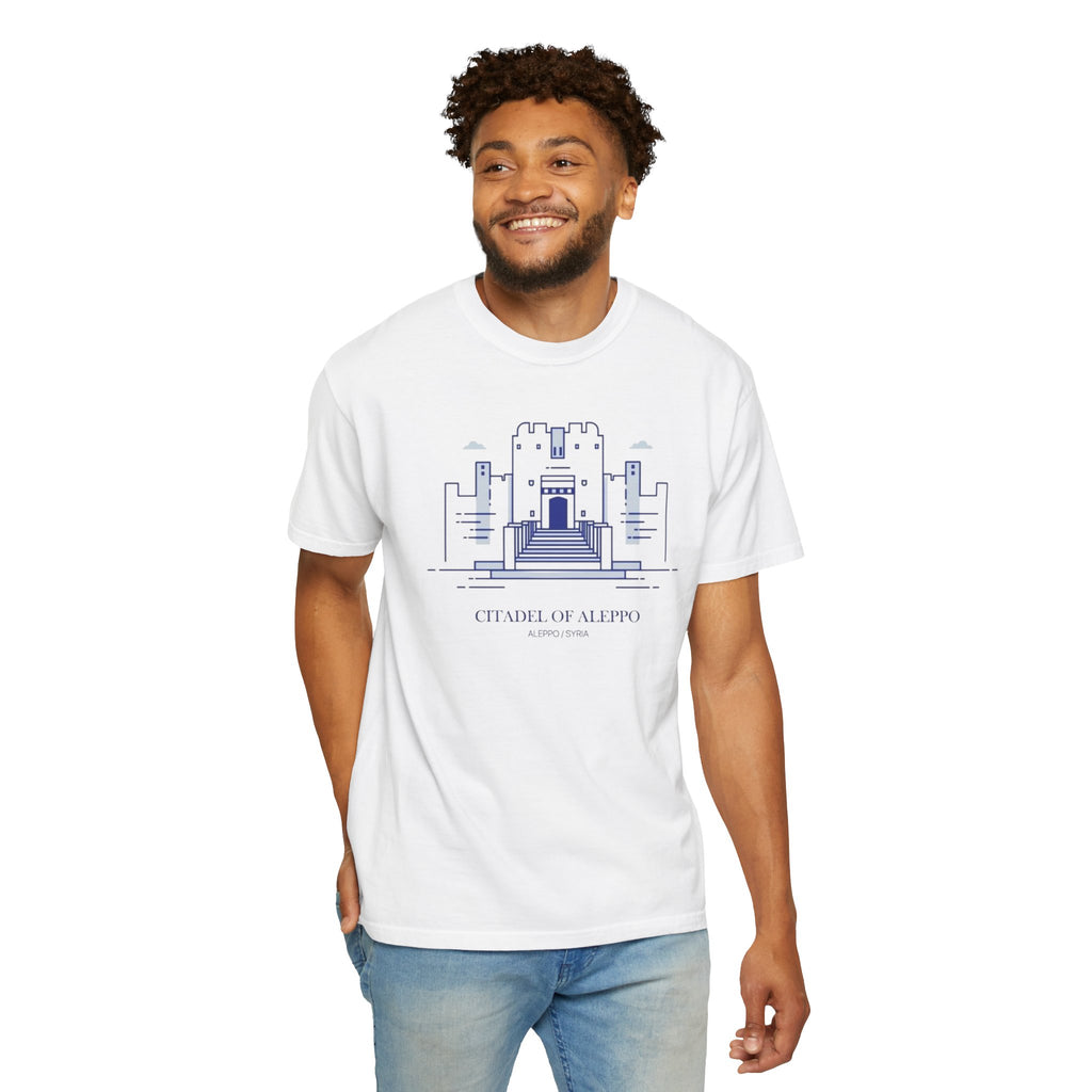 Citadel of Aleppo T-Shirt — Architectural Landmark Graphic Tee