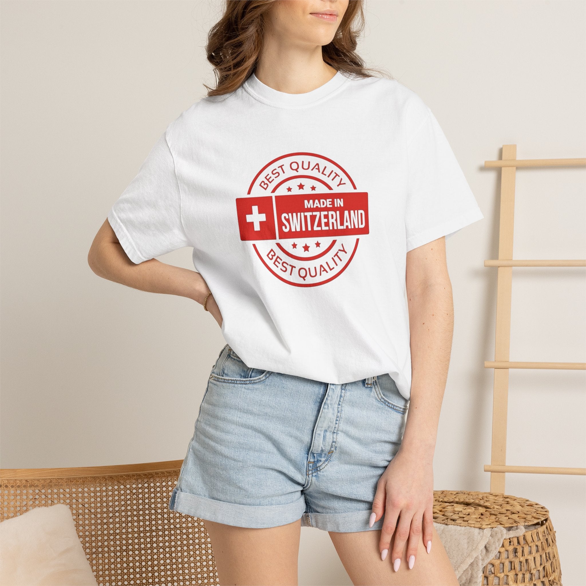 Made in Switzerland T-Shirt – Swiss Quality Graphic Tee