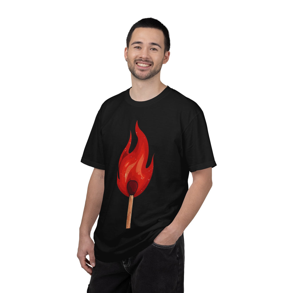 Find Your Fire T‑Shirt — Matchstick Flame Graphic Tee
